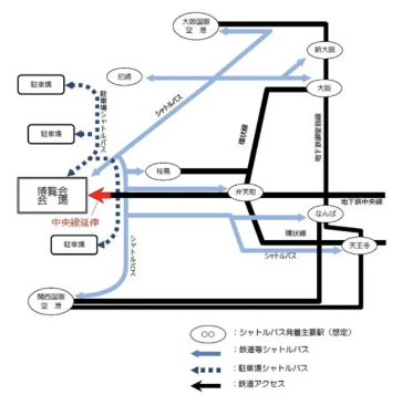 大阪万博2025の開催地・夢洲とアクセス