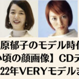 木原郁子のモデル時代【若い頃の顔画像】CDデビュー～22年VERYモデルまで